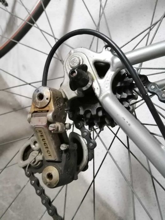 Bicicleta Peugeot Mirage dos anos 70 + 2 rodas (ORIGINAL COMPROVADA)