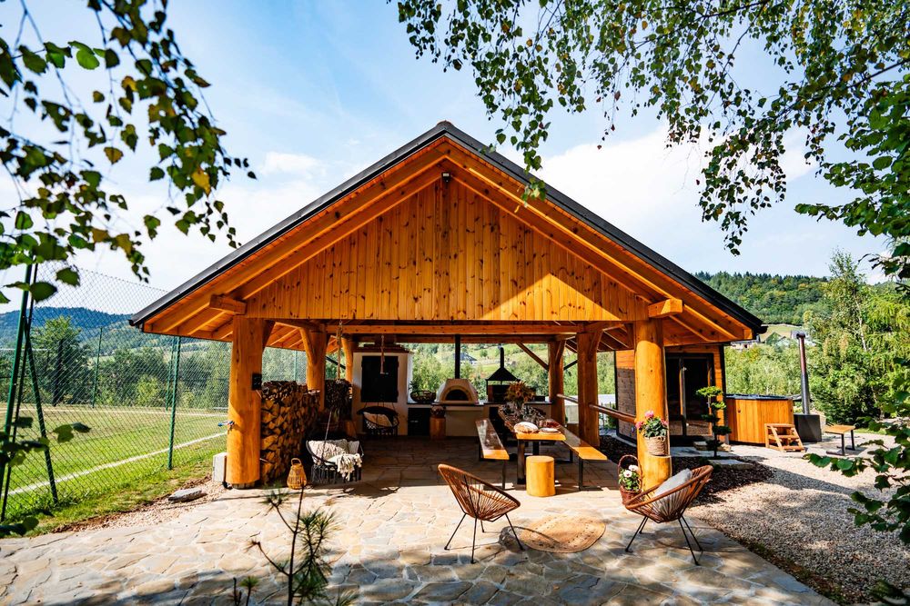 Promocja! Domek do wynajęcia na wsi Sauna& Jacuzzi!