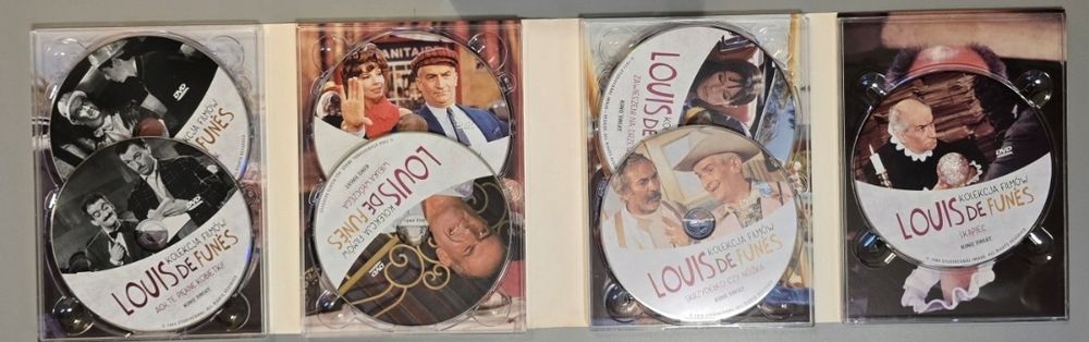 Louis de Funes 7dvd box kino świat