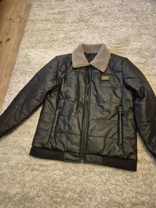 Kurtka męska z kołnierzem