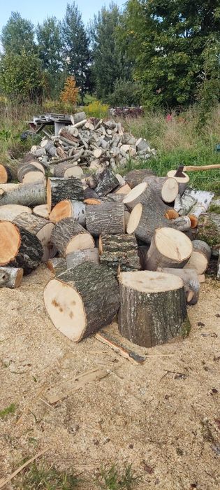 Drewno opałowe rąbane suche Olsza Brzoza Sosna Lipa Dowóz Na Wymiar