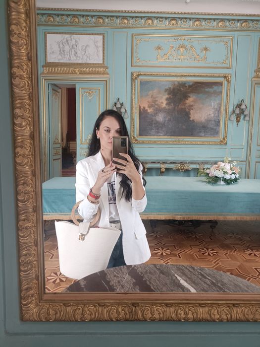 Сумка плетеная , соломенная , рустик