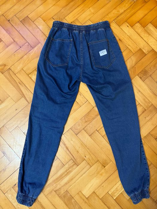 Nowe Spodnie Jogger Elade Jasny Jeans 36