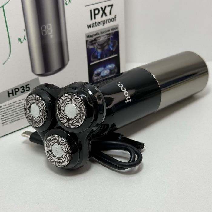 Портативна електробритва Hoco HP35 з потрійним лезом 3200об/хв