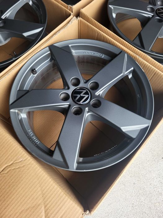 [297] Felgi aluminiowe 17 Cali 5x112 ET38 7,5Jx17H2 VW! GRAFIT!