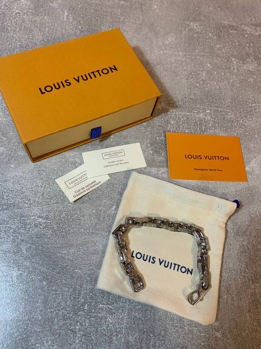 Чоловічий браслет Louis Vuitton Monogram \ Кулон на руку Луї Вітон