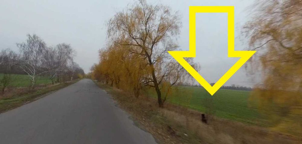 ТЕРМІНОВО! 80$ за сотку! Фасадный участок 3,2ГаБориспольскийАртёмовка