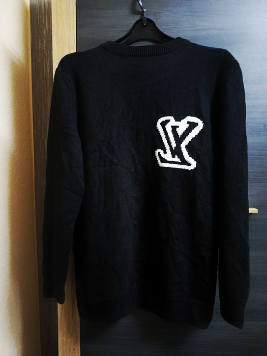 Чорний светр Louis Vuitton