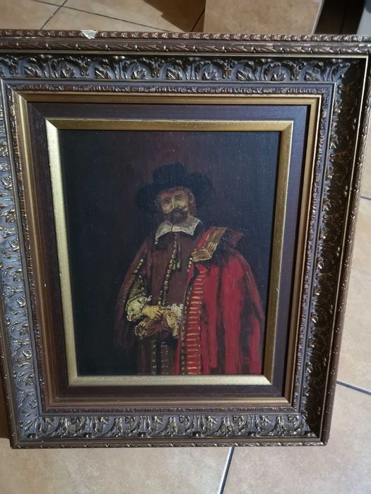 Portret olejny szlachcica