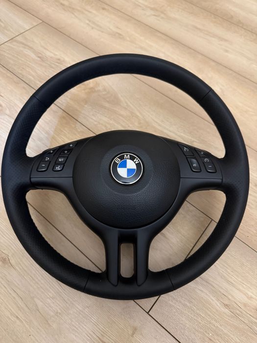 Kierownica obszyta bmw e46, e53, e39 multifunkcja
