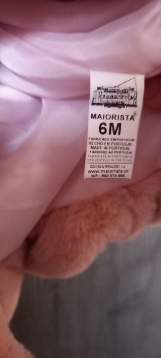 Casaco de criança 6 meses