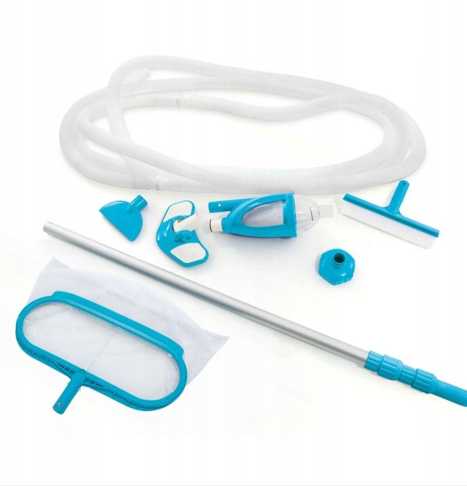 Basen Ogrodowy Stelażowy 488x122 z Pompą Piaskową Intex