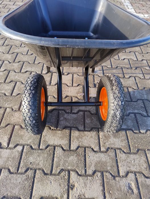 Taczka dwukołowa PCV lub aluminium