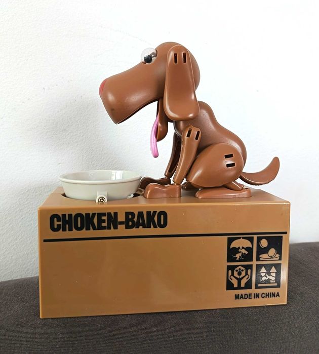 O meu mealheiro de cachorro