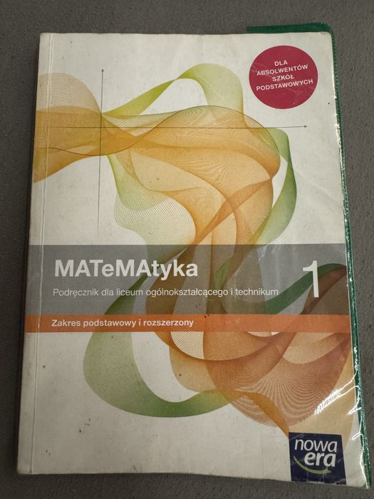 Podręcznik Matematyka 1 pod i roz