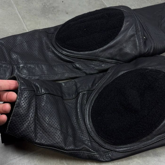 Мотоштани Alpinestars Leather Мотоштаны штани мото брюки штаны кожа шкіра джинсы спортбайк кожанки мотоцикл экипировка защита ног harley devidson
