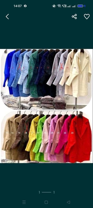 Płaszcz alpaka klasyczna czarna biały ecry beż Karmel fuksja szary