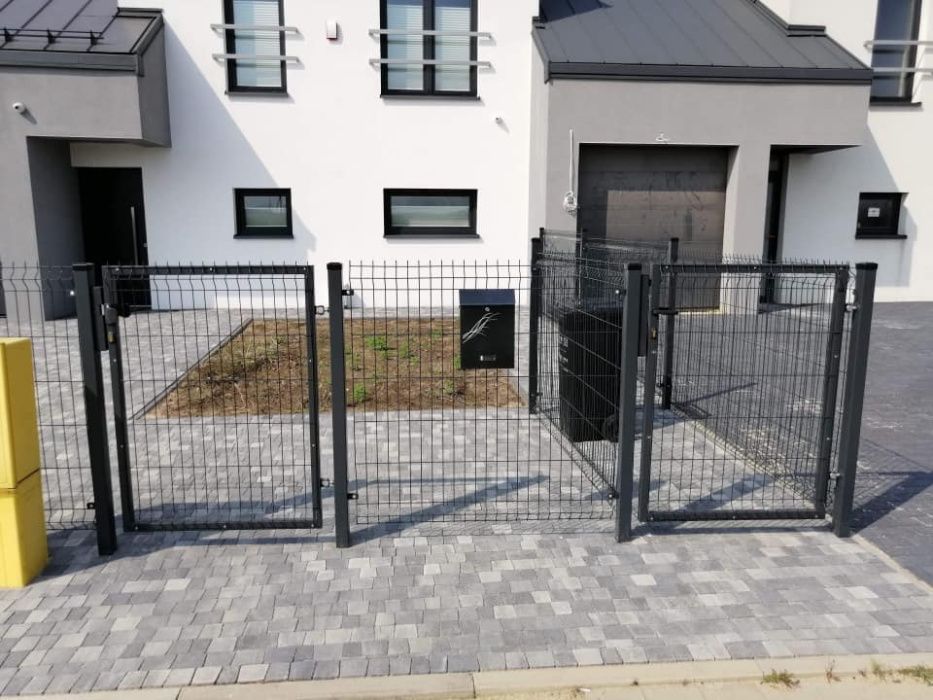 Ogrodzenie panelowe 123 cm Fi 4 - komplet !