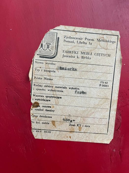 Zestaw mebli dziecięcych PRL