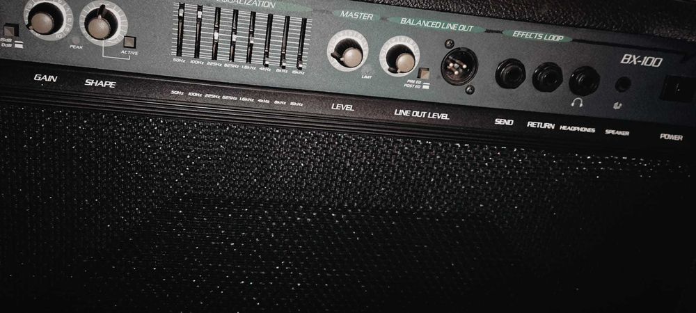 Crate BX100 – Combo de Baixo 100W | Bom Estado