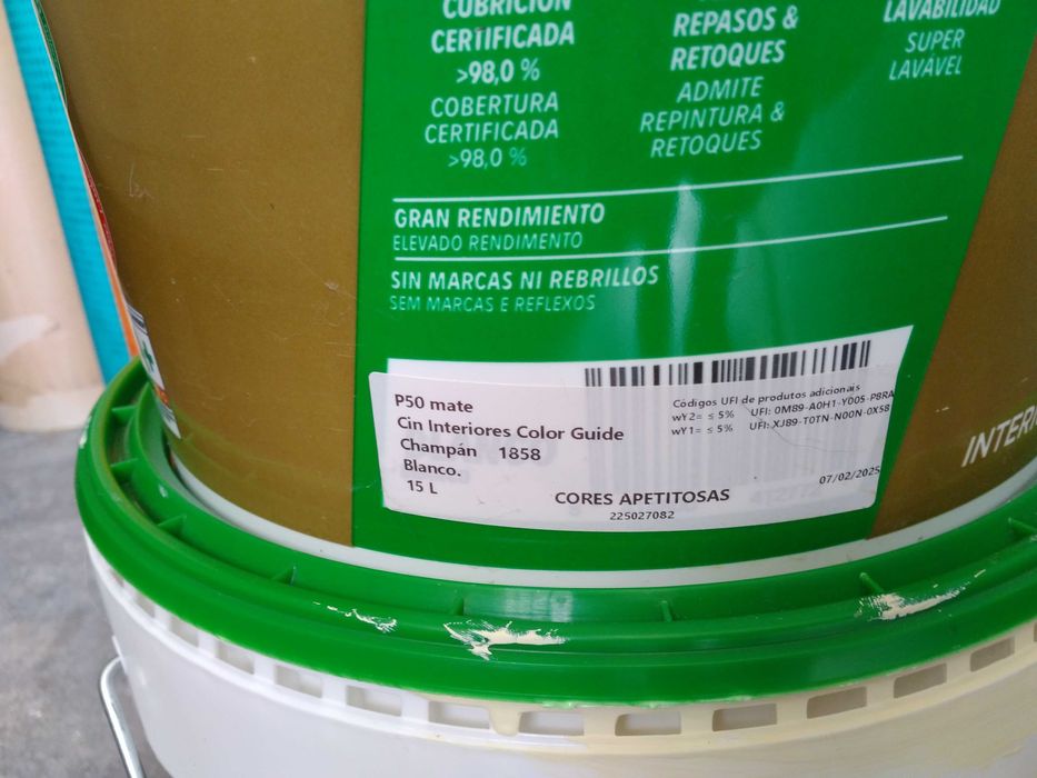 2 Latas de Tinta _ 15 Litros _ TITAN Pro P50