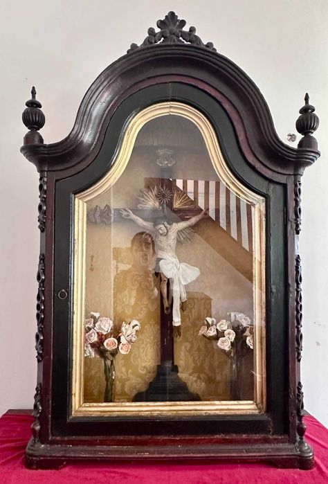 Cristo + Oratório Antigo Neobarroco