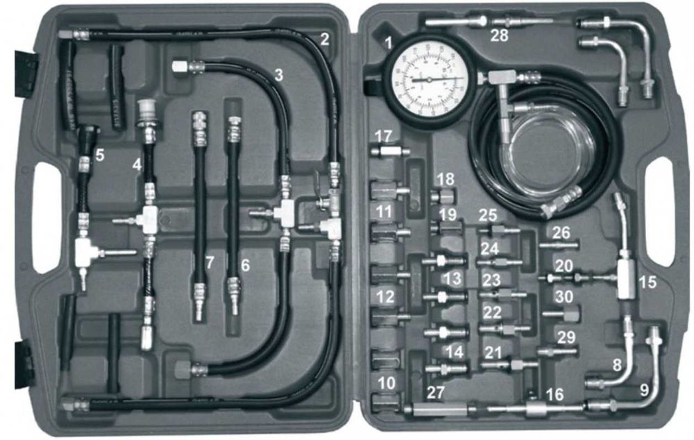 Kit Manómetro Teste Injeção Gasolina Mono MULTI KROFTOOLS  6589