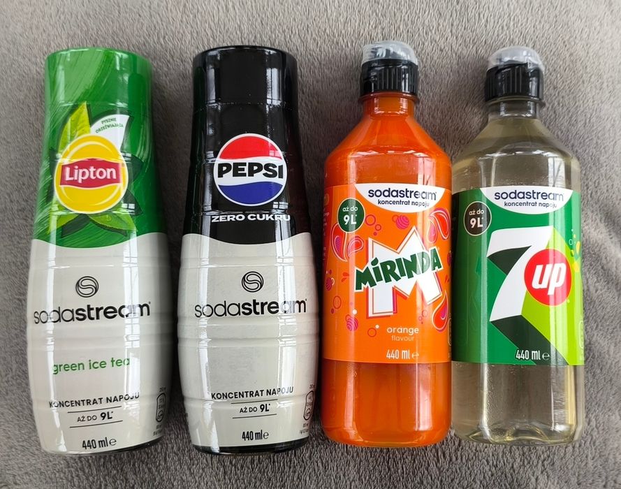 Soda Stream zestaw 4 sztuk