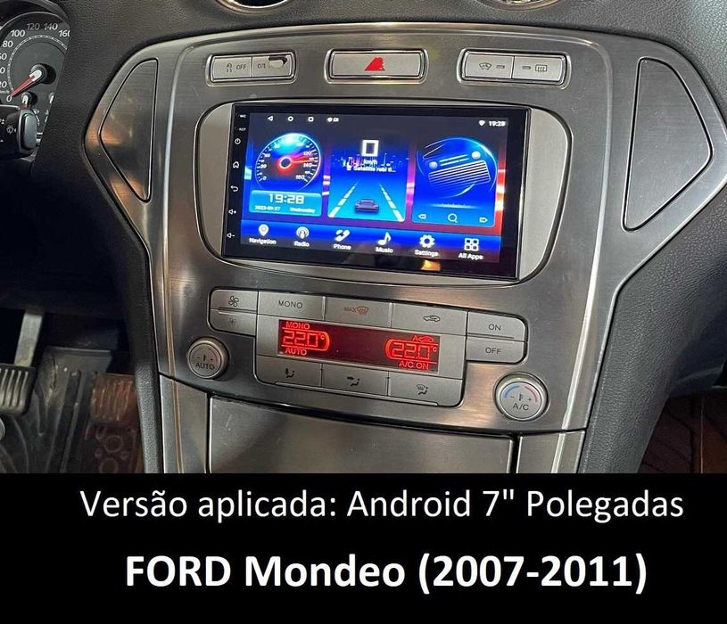 (NOVO) Rádio 2DIN • FORD • Mondeo MK4 (2007 a 2014) • Android 4+64GB