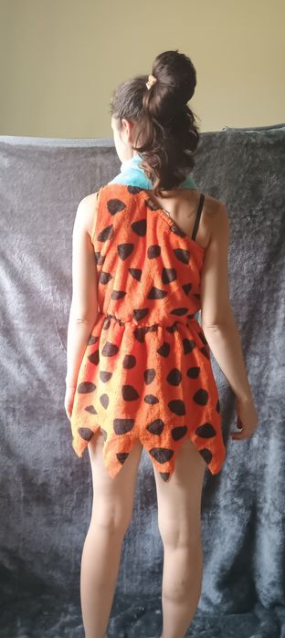 Kostium dla dorosłych Wilma Flintstone jaskiniowiec