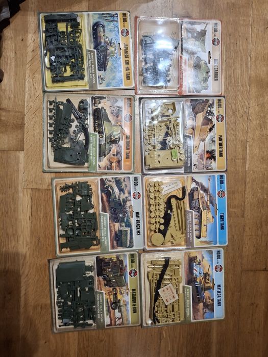 Kits tanques novos selados airfix