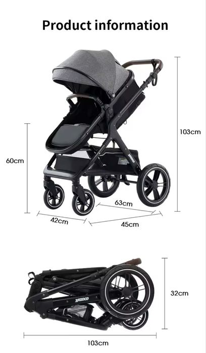*** CARRINHO DE BEBÉ TRIO ** 3 em 1 ** NOVO ** Grande Promoção ***