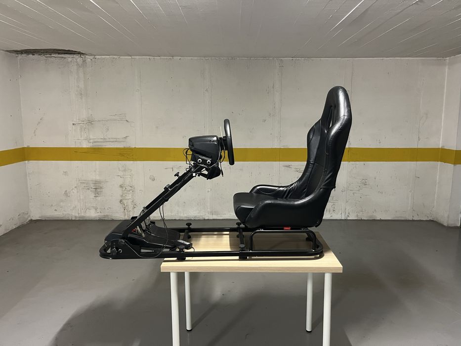 Simulador logitech g27 com playseat