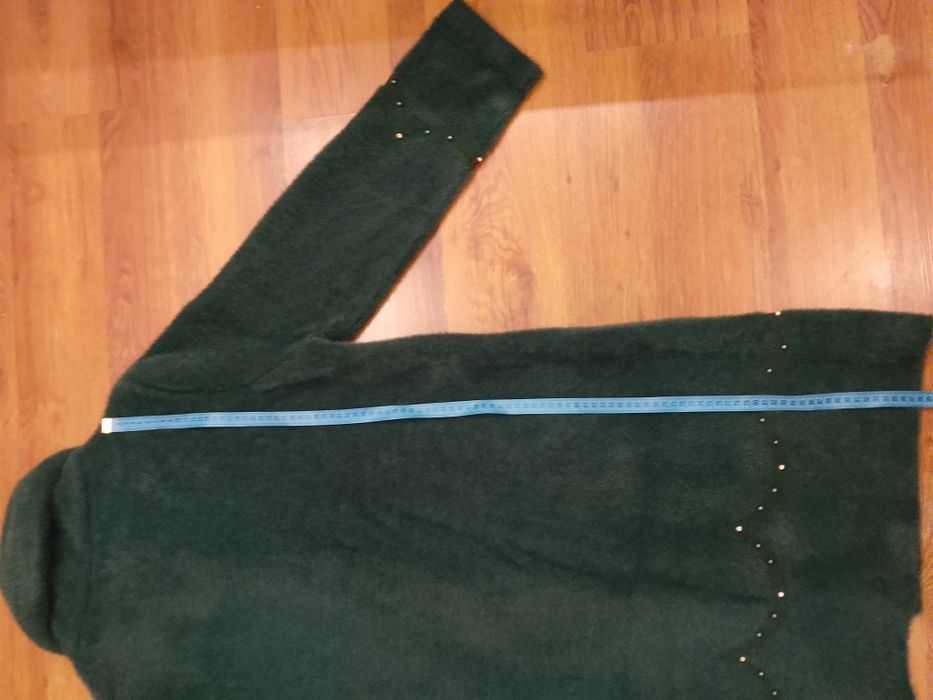 Кардиган-пальто типу альпака ХХL