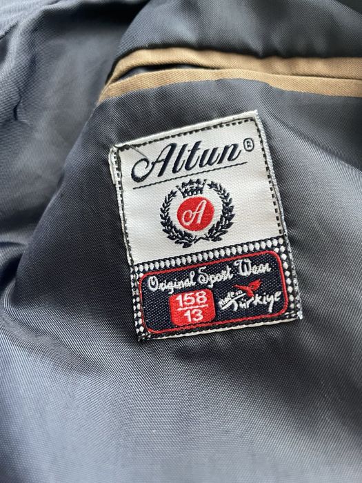 Стильний чоловічий піджак Altun (Туреччина), розмір 158