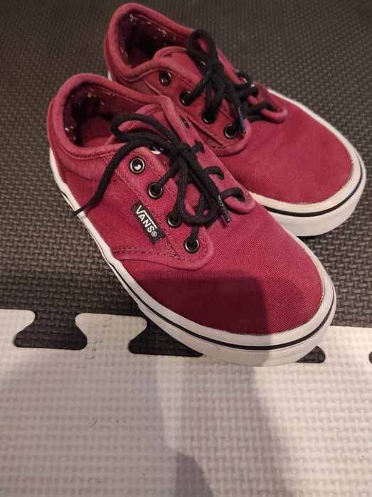 Trampki dziecięce Vans bordowe rozmiar 28