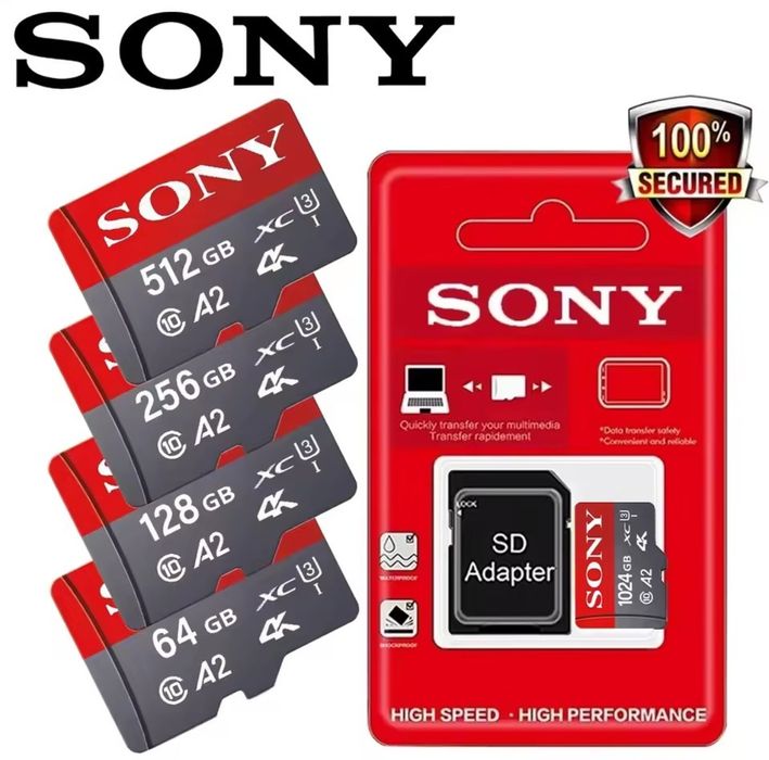 Karta pamięci SONY 1TB Micro SD – NOWA