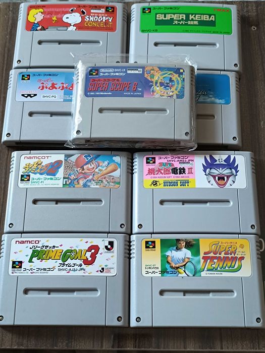 9 Jogos para Super Nintendo SNES JAP