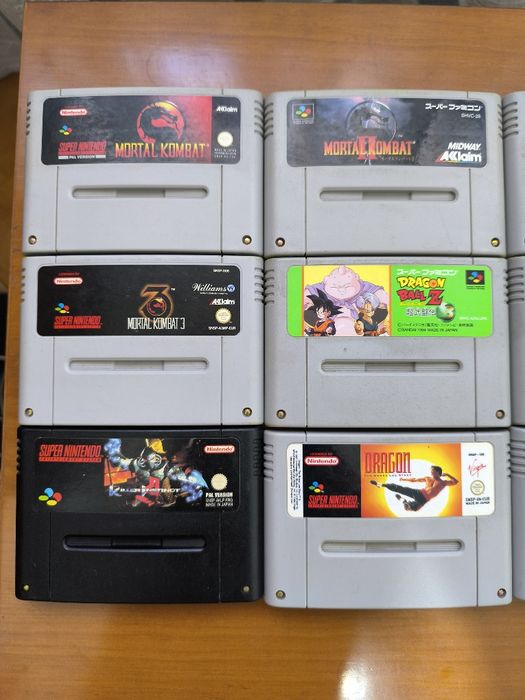 Jogos Super Nintendo SNES