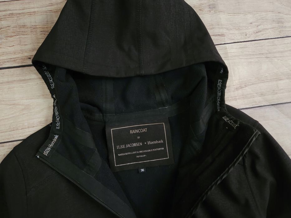 ILSE JACOBSEN Hornbaek Raincoat Płaszcz Damski Softshell r. 36