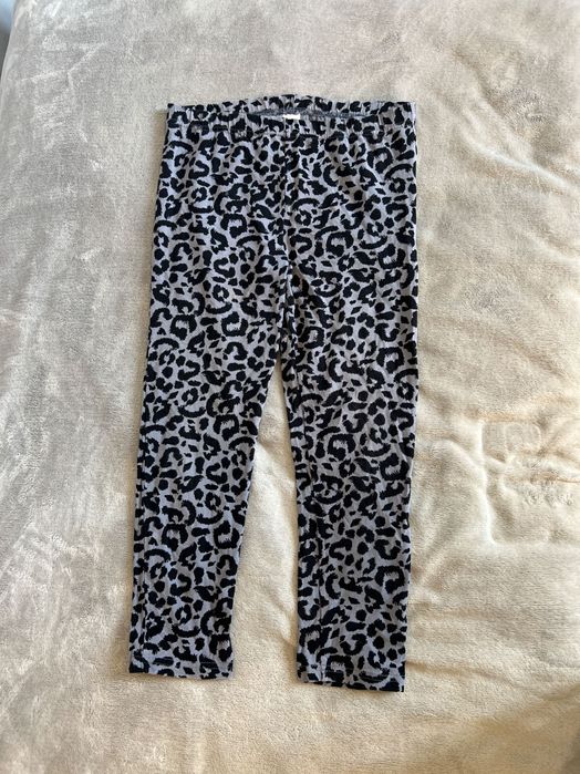 Legginsy / getry / spodnie w panterkę