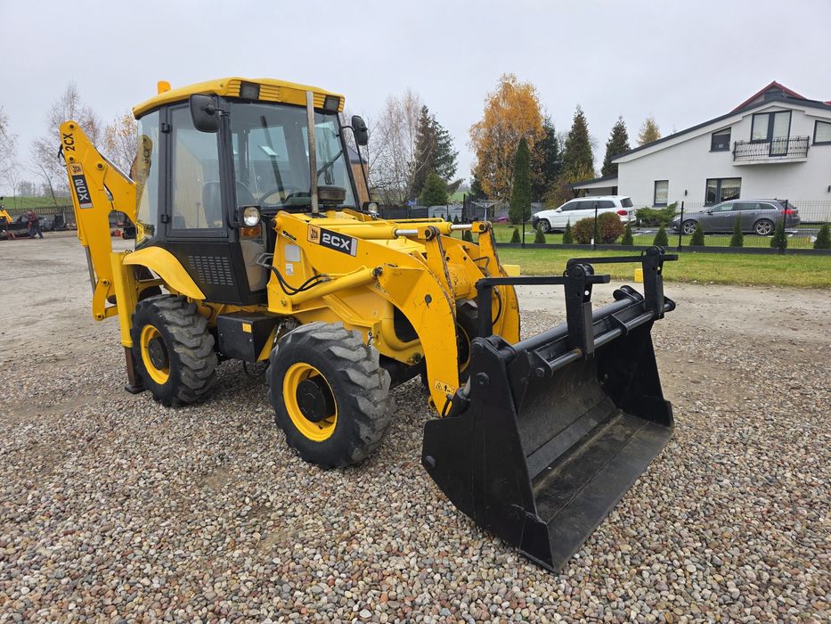 JCB 2CX 4x4 Widły Krokodyl 3 łyżki 3CX Cat Case