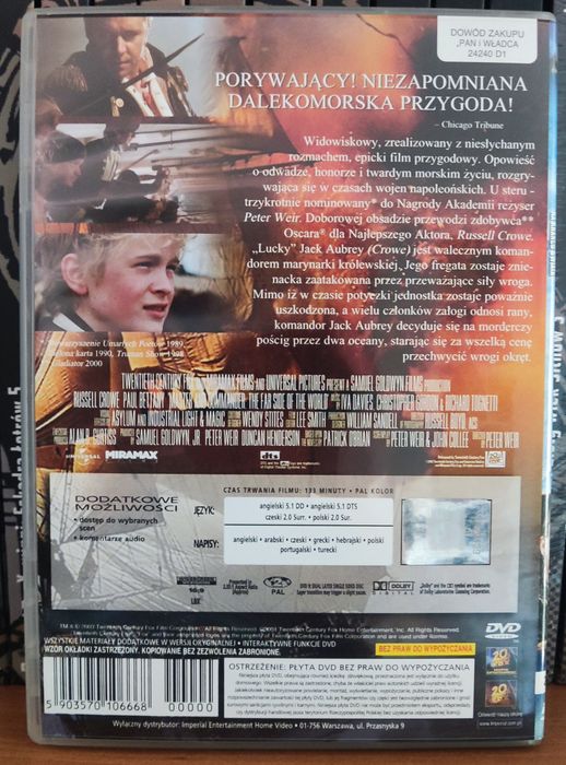 Pan i władca na krańcu świata - lektor, napisy PL
