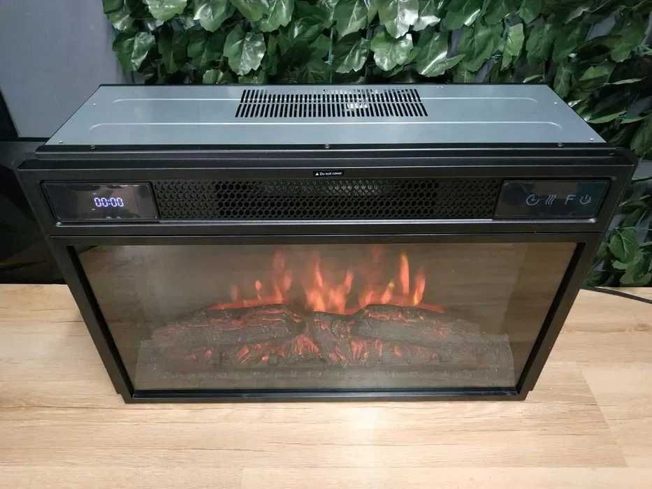 Wkład kominkowy z funkcją grzewczą elektryczny Klarstein 86cmx 44,5cm