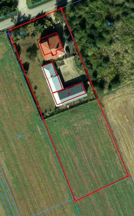 Siedlisko pod Lublinem, dom 120m, działka 3200m, zabudowania 220m.