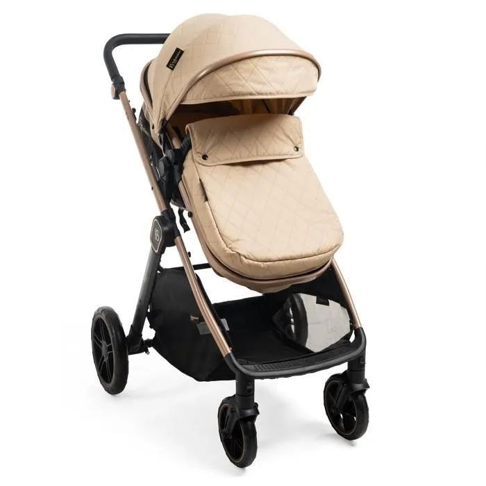 Carrinho de Bebé Trío 3 em 1 - 0-22 kg BEBELISSIMO - Iris - beige