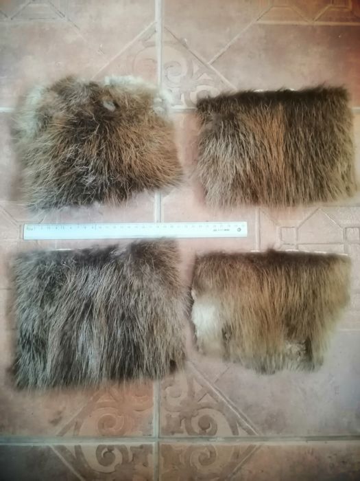 Нахлист.Матеріали. Шерсть козы, бобра, песца. .