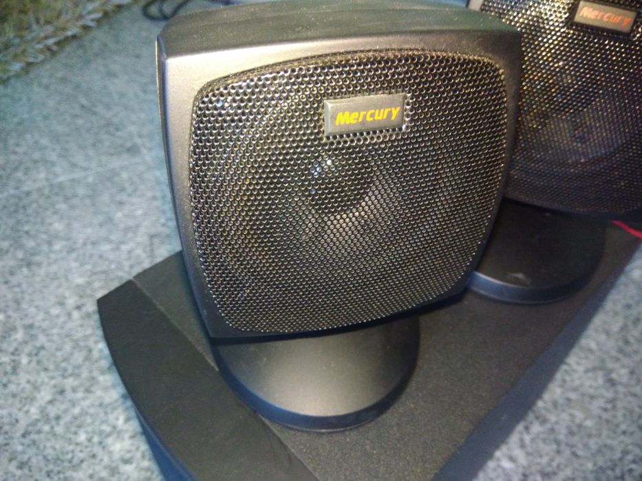 Colunas Mercury 980W 2.1 home theather