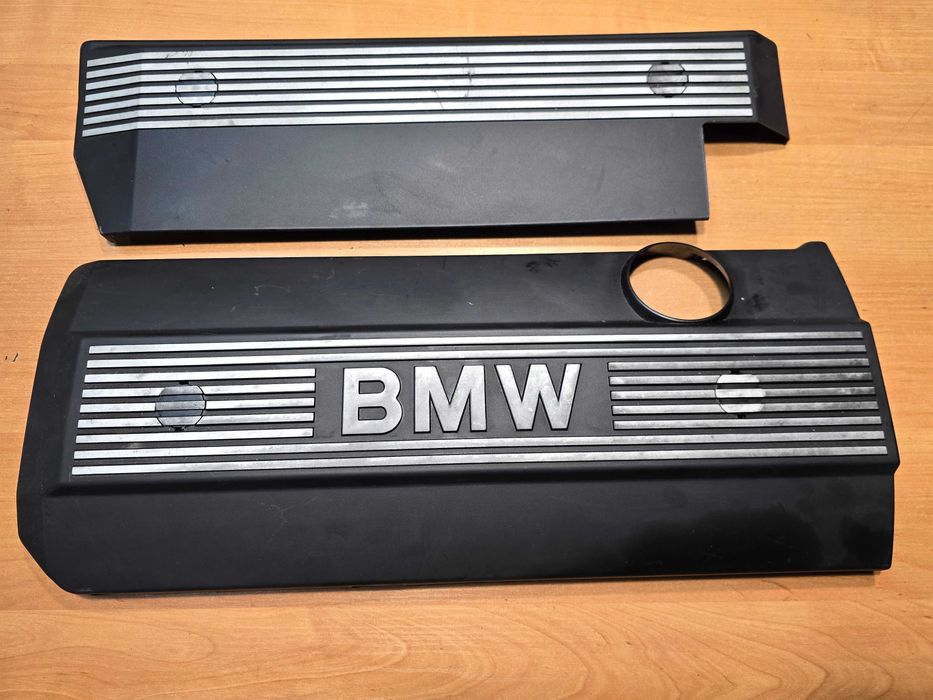 BMW E46 E39 E60 E53 E83 Osłona Pokrywa Silnika Górna M54 KOMPLET