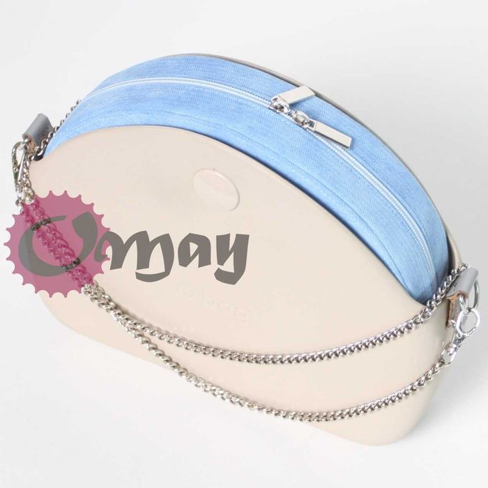 organizer OBAG MOON LIGHT błękitny welur wkład OMAY